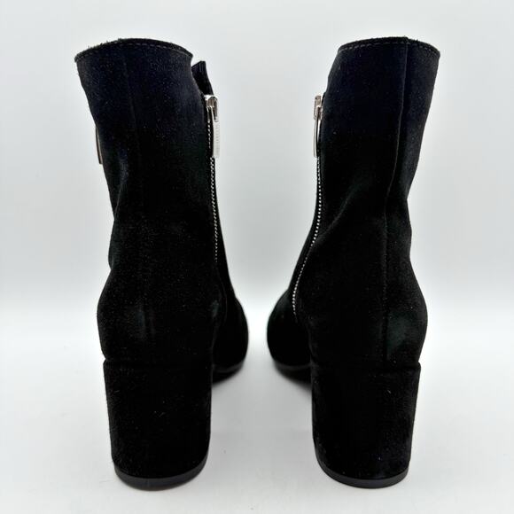 La Canadienne Womens James Ankle Booties US 5.5 M Black Suede Waterproof NWOB - Picture 10 of 13